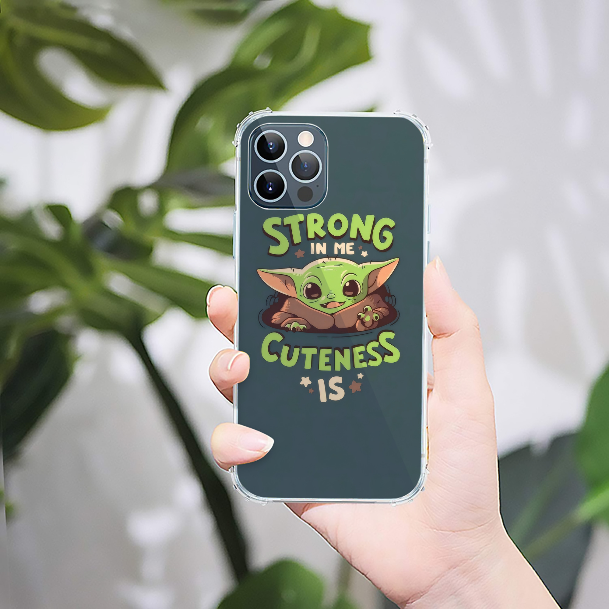 （画像用） スター・ウォーズ Star Wars 【iPhone 12シリーズ対応】透明スマホケース（クリアソフトケース）
